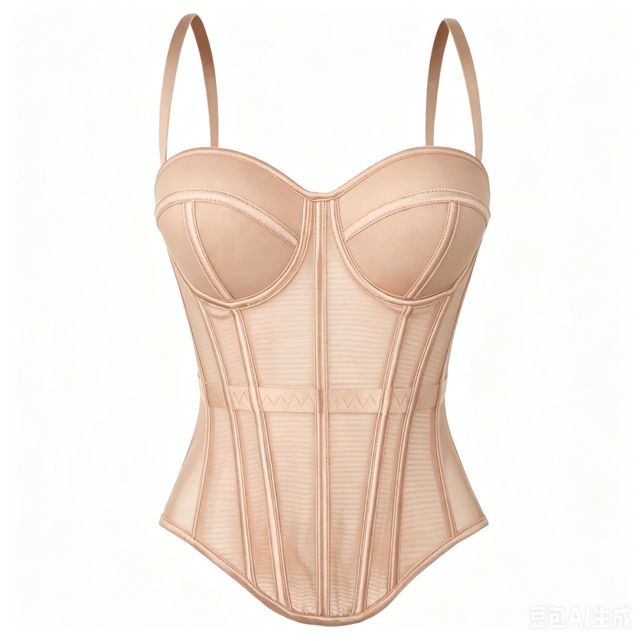 lce corset - coffee