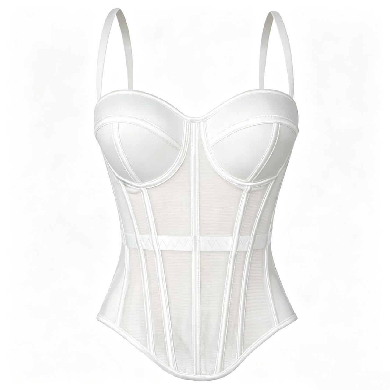 lce corset - white