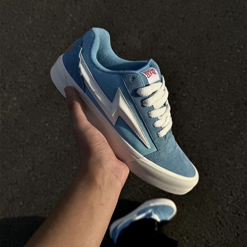 skate lows - blue