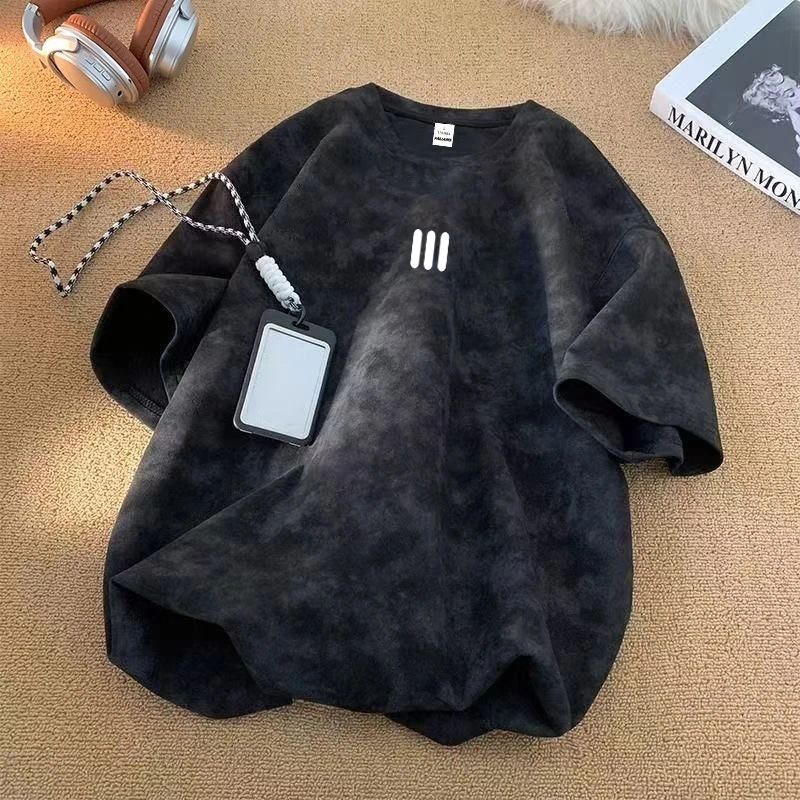 tie-dye - black