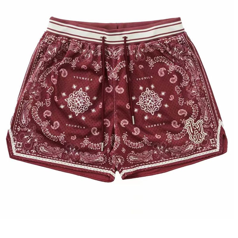 yla shorts - burgundy