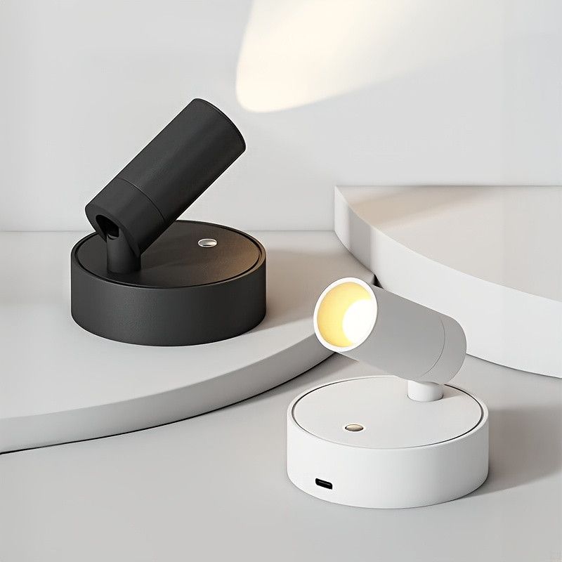 Spotlight Lamp - Luxury Black